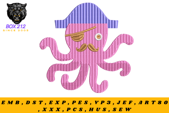 A Whimsical Octopus Embroidery Design Review