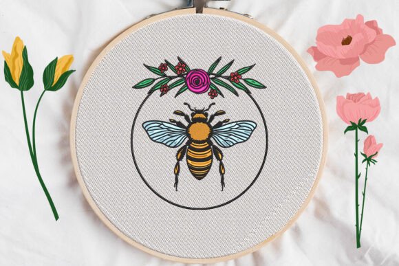 Bee Flower Embroidery: A Designer’s Review