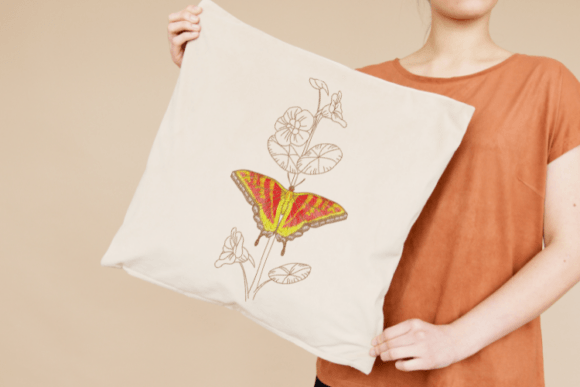 Butterfly and Flower Embroidery Design Review