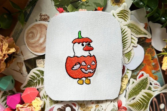 Halloween Goose Machine Embroidery Design Review