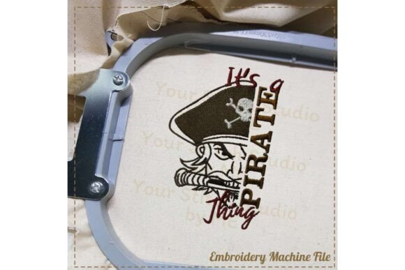 It s a Pirate Thing Embroidery Design Review