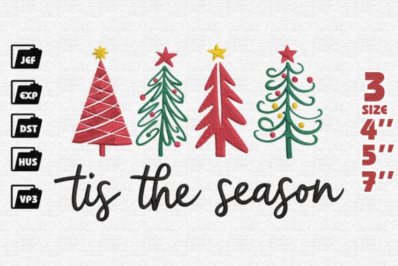 Merry Magical ’Tis the Season Embroidery Pattern Review