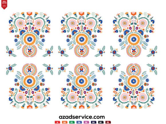 Review: Embroidery Design Illustration Vector