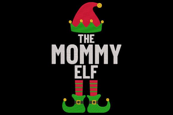 The Mommy Elf, Christmas Embroidery Review